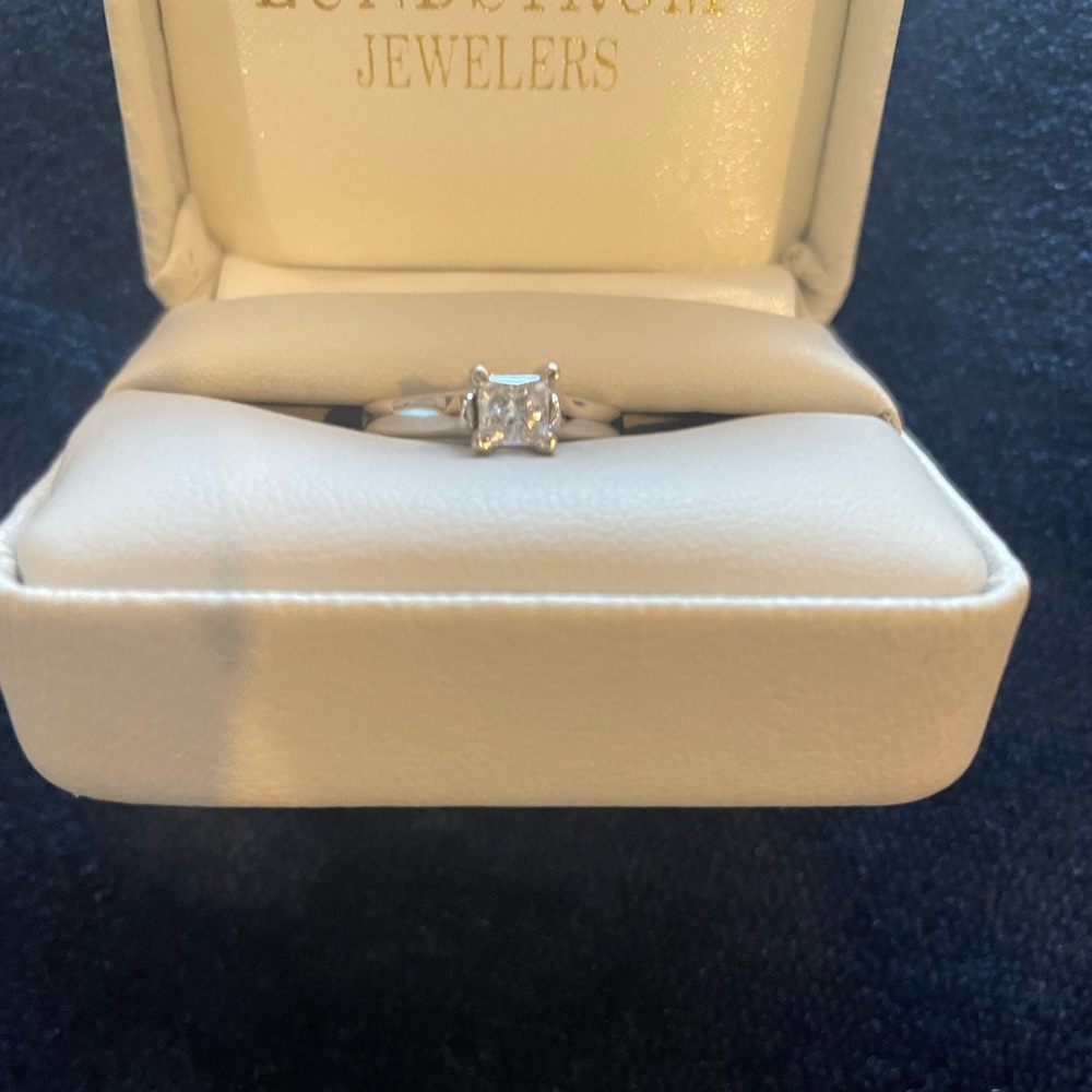 .72 carat princess cut